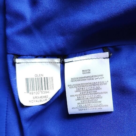 BCBGMaxAzria Cobalt Blue Women's Blazer - Women's Size Medium - Picture 4 of 4